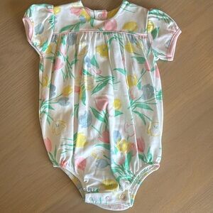 Blythe Bubble - Pima Elizabethtown Tulips/Palm Beach Pink